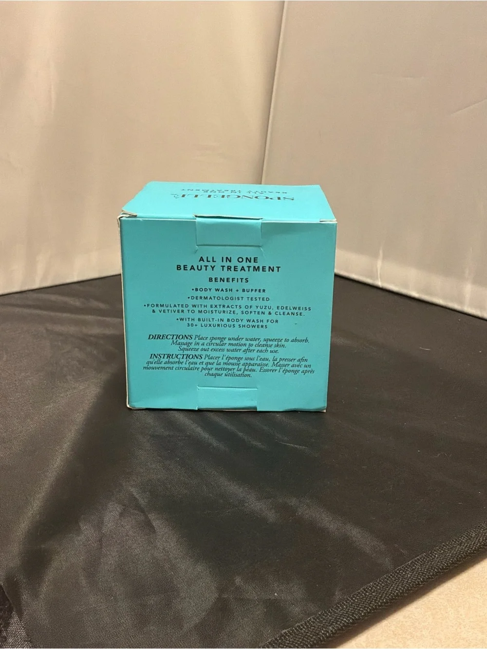 Spongellé Beach Grass Duet Body Wash Infused Buffers,NIB